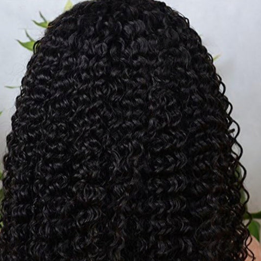 perruque lace front bouclée crépue naturelle 16 pouces (40.64cm)...