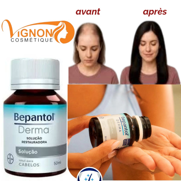 Bepantol Derma 50 ml *3 Solution pour restaurer les cheveux et la peau.