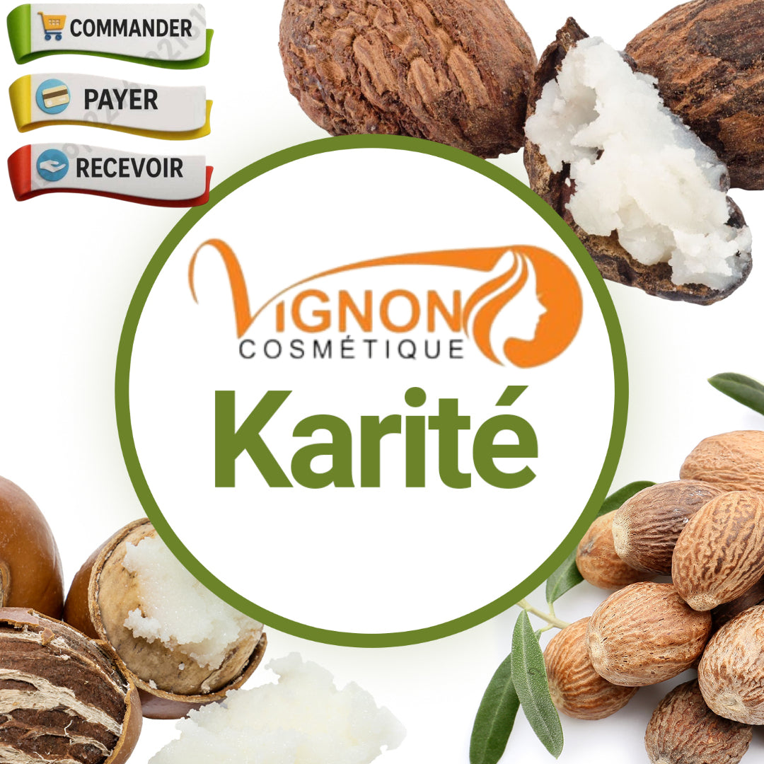 beurre de karité 100% bio et naturel 250g * 2