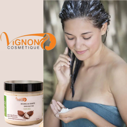 beurre de karité 100% bio et naturel 250g * 2