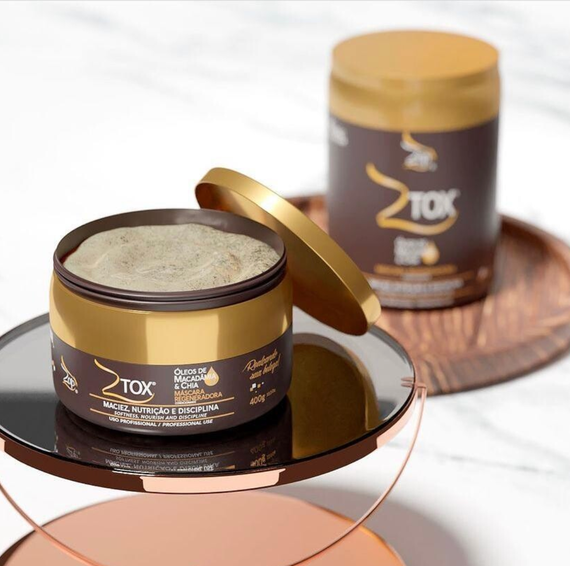 Lissage Brésilien Me Leva-All T Masque & Shampoing + Ztox Capillaire Maintenance