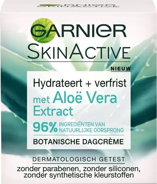 Garnier SkinActive Botanical Aloe Vera - 50 ml - Peaux normales à mixtes
