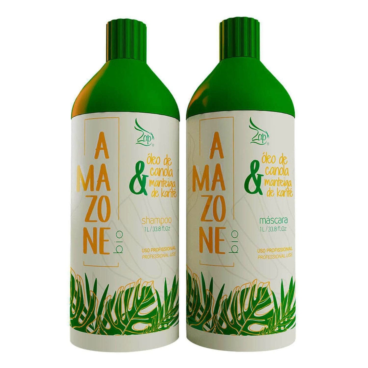 Lissage Brésilien Amazone BIO Progressive Brush Masque1L + Shampoing1L