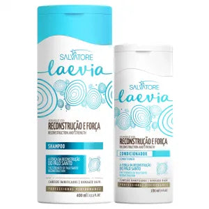 Salvatore Capillaire reconstructeur et force  Laevia Shampooing 400ml & Masque révitalisant 180ml