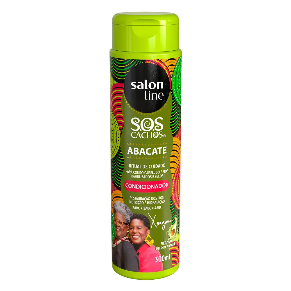 Salon Line Sos Cachos Après-shampooing Abacate 300 ml ( Conditionner 1)