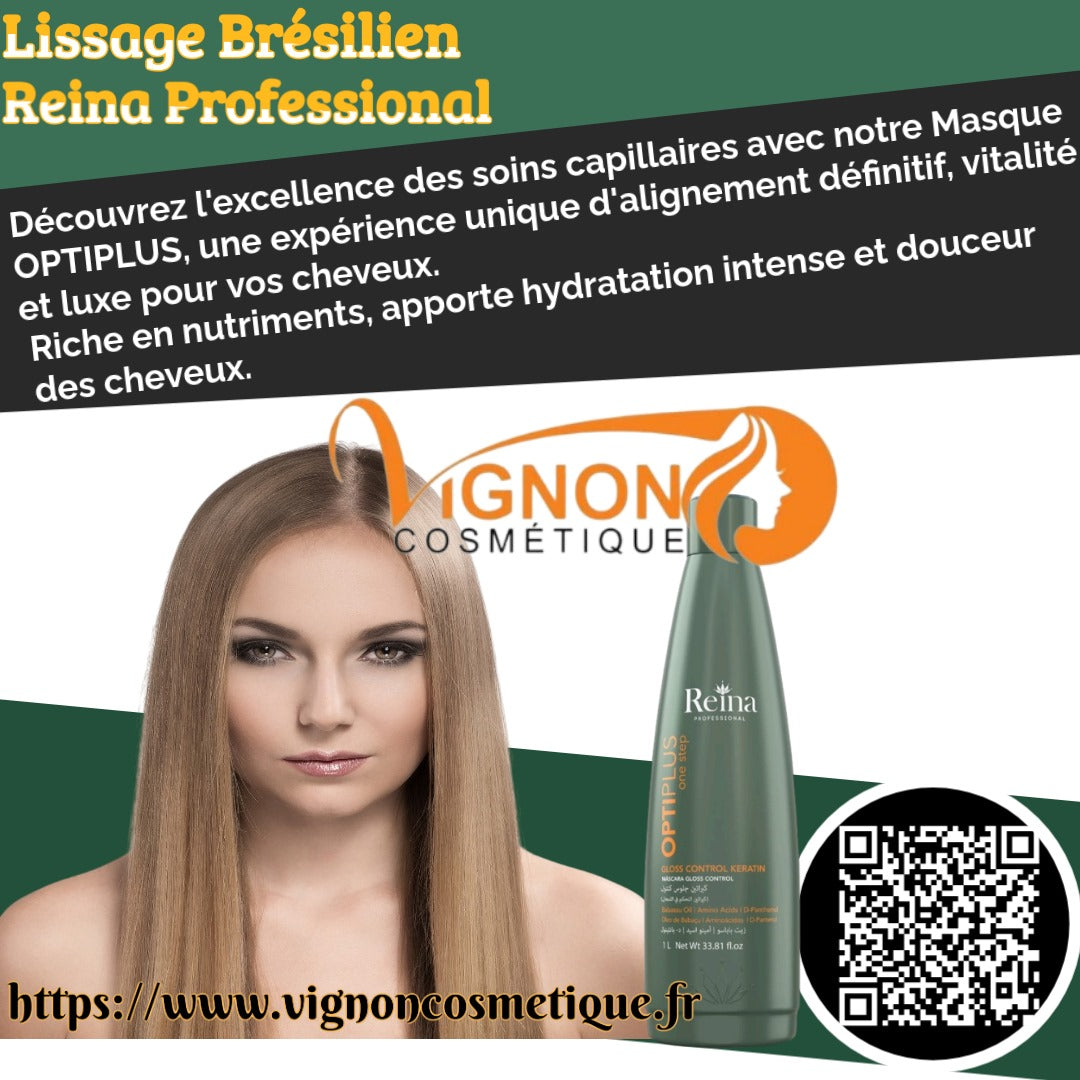 Lissage Brésilien OPTIPLUS  Reina Professional Masque  1L