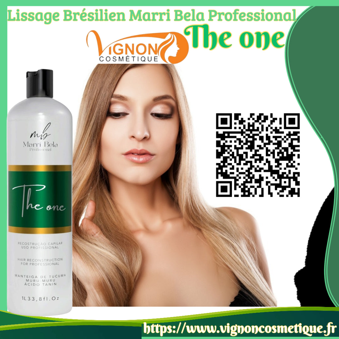 Lissage Brésilien Masque Marri Bela Reina  Professional   The one 1L
