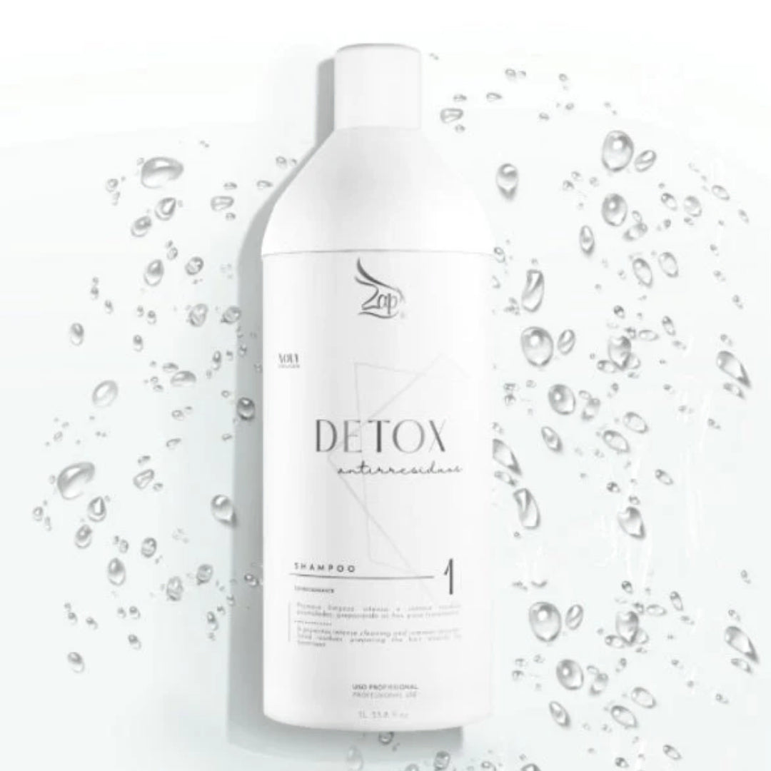 Shampoing détoxifiant professionnel Zap Anti-résidus 1L *2 & Coco Boom Mask 950g*2...