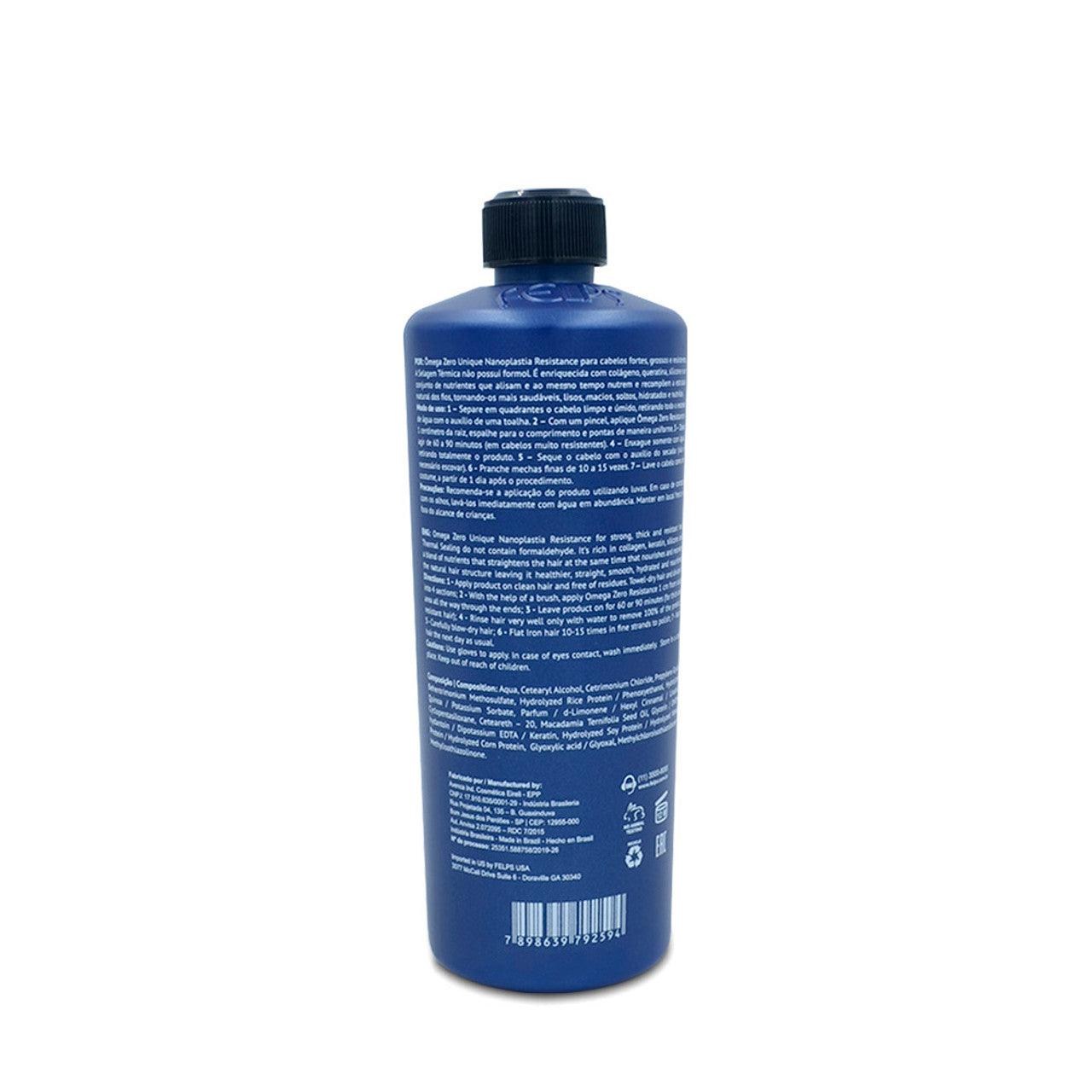 FELPS Professional OMEGA ZERO unique 500ml & Felps Professional Banho de Verniz Máscara 300g