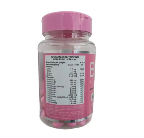 kit BIG HAIR Complexe de vitamines naturelles 90 gélules. Anti-Chute