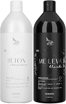 Lissage Brésilien à la Kératine ZAP ME LEVA  Masque 1L & Shampoing 1L & Zap Ztox 950g