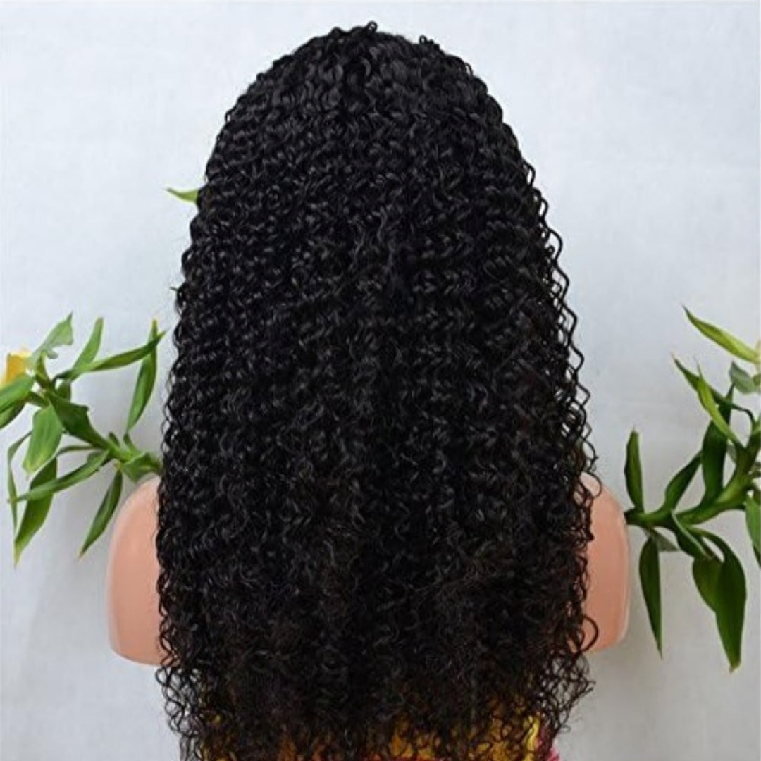 perruque lace front bouclée crépue naturelle 16 pouces (40.64cm)...