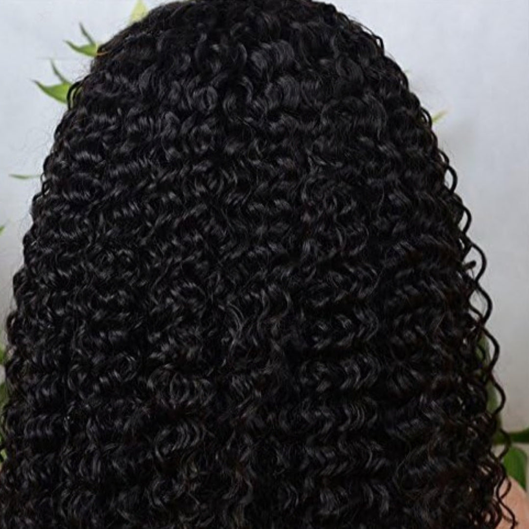 perruque lace front bouclée crépue naturelle 16 pouces (40.64cm)...