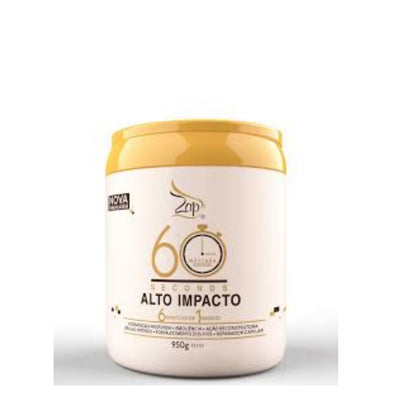 Lissage Brésilien ZAP Shampoing Detox 1L et ZAP Alto IMPACTO 60 Seconds Masque (0 FORMOL) 950g