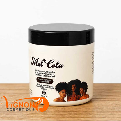 Produit Brésilien Mel Cola Crème de modelage et de fixation 500g