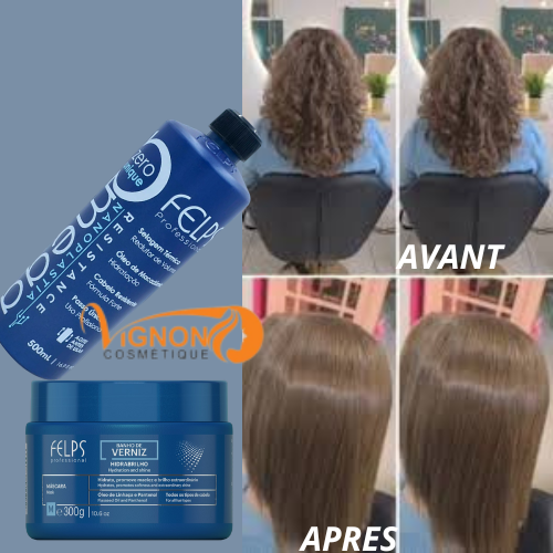 FELPS Professional OMEGA ZERO unique 500ml & Felps Professional Banho de Verniz Máscara 300g