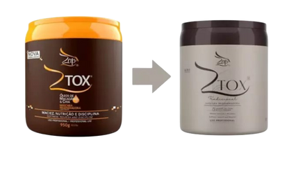 Lissage Brésilien ZAP Shampoing Detox 1L et ZAP ZTOX 950g