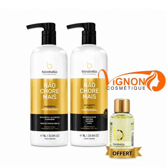 Kit Lissage Brésilien Bórabella Não Chore Mais – 2 x 1L & huile offert
