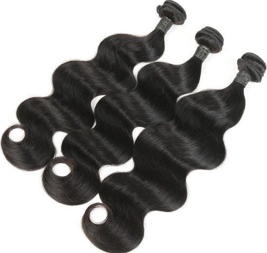 kit 4 Bundles de cheveux humains Indian Body Wave 3x 100 gr (50,80cm) 20inch + 1