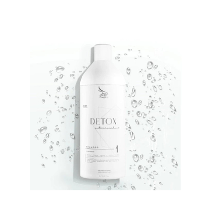Shampoing détoxifiant professionnel Zap Anti-résidus 1L *2  Nettoyage en profondeur.