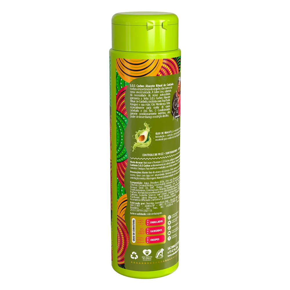 Salon Line Sos Cachos Après-shampooing Abacate 300 ml ( Conditionner 1)