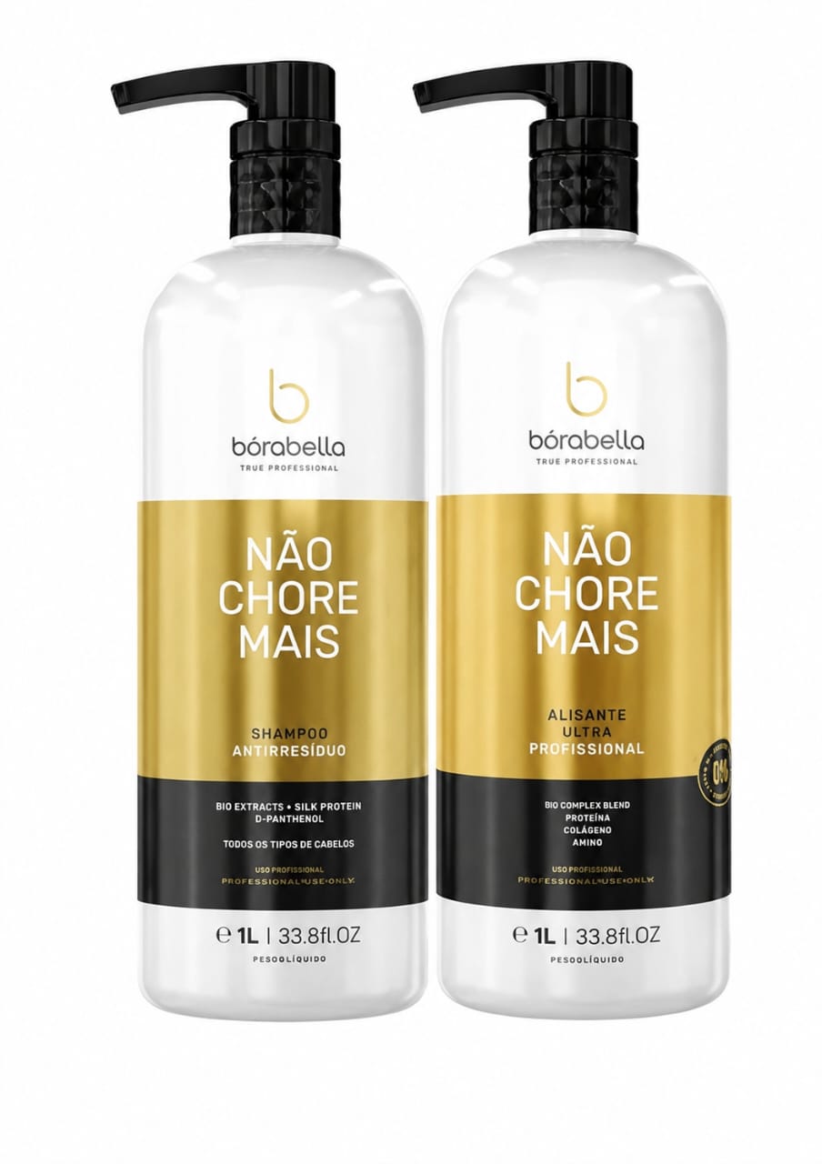 Kit Lissage Brésilien Bórabella Não Chore Mais – 2 x 1L