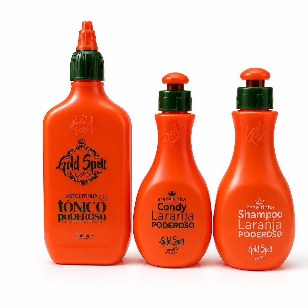 Le Gold Spell Laranja Poderoso kit