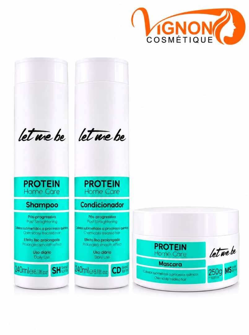 Kit de soins Let Me Be protéines 240ml *2 & 250g