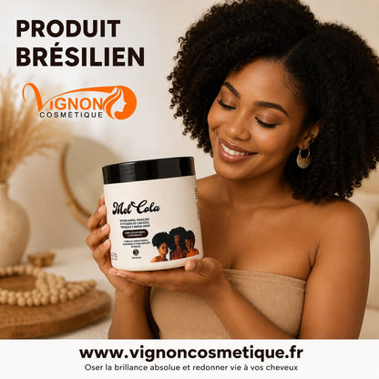Produit Brésilien Mel Cola Crème de modelage et de fixation 500g
