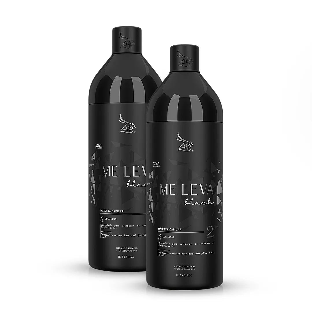 ZAP Me Leva Black Progressive masque 2*1L