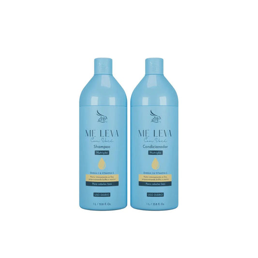 Zap Me Leva Com Você Beauté Hydrante Oméga 3 et Vitamine C - 2x1L