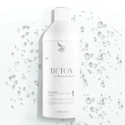 Shampoing détoxifiant professionnel Zap Anti-résidus 1L *2 & Coco Boom Mask 950g*2...