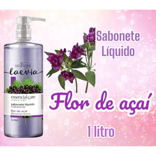 Salvatore Laevia Savon liquide hydratant ERVA DOCE 1L & CAMOMILA 1L & FLOR DE ACAI 1L