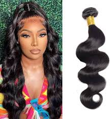 1Faisceau cheveux humain Body Wave indien 16 pouces (40,64cm)100g