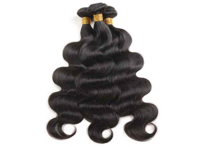 3 paquets cheveux humain Body Wave indien 16pouces (40,64cm ) 100gchacun