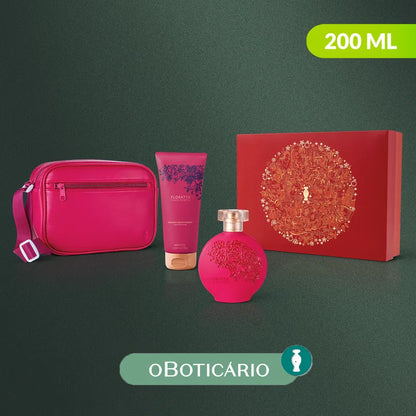 FLORATE Coffret de parfums Floratta  : parfum Floratta Des Col 75 ml, savon liquide pour le corps 200 ml, sac Egeo Dolce