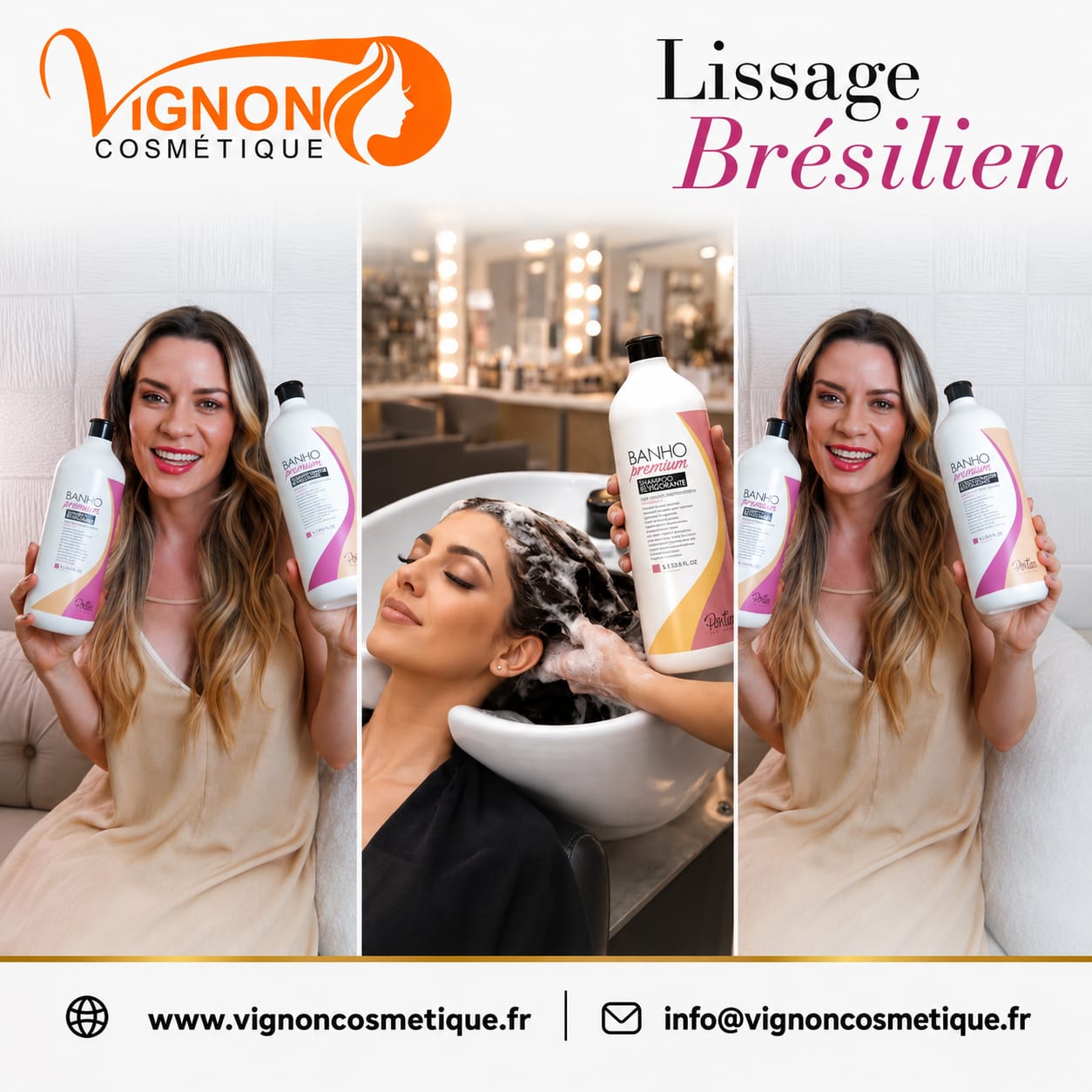 Kit de Lissage Brésilien Portier Banho Premium