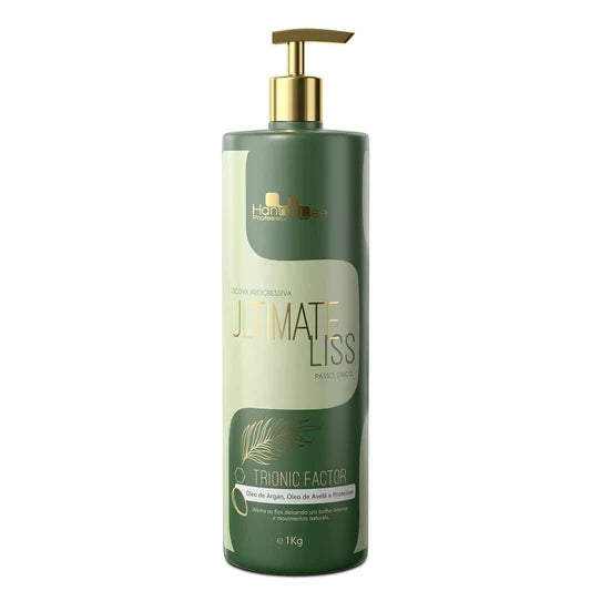 Lissage Brésilien Protéine Ultimate Liss Hanna Lee Professional Capillaire 1 L.