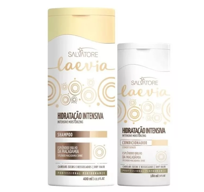 SALVATORE LAEVIA KIT HYDRATATION INTENSIVE SHAMPOING 400ML + CONDITIONNEUR 180ML